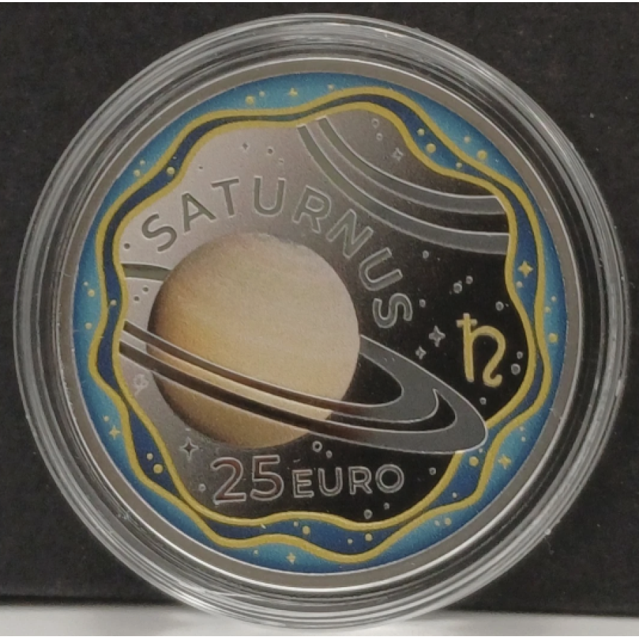 Luxemburg 25 Euro Silber Proof 2026 – Das Sonnensystem - Saturn Luxemburg 25 Euro Silber Proof 2026 – Das Sonnensystem - Saturn