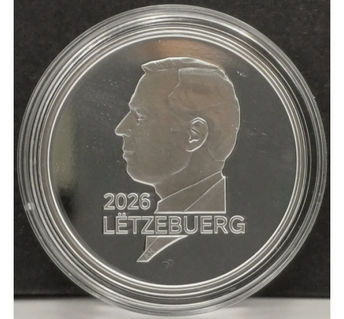  Luxemburg 25 Euro Silber Proof 2026 – Das Sonnensystem - Saturn