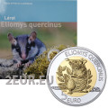 Luxemburg 5 Euro Silber Proof 2023 – Fauna und Flora – Gartenschläfer
