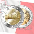 Malta 2 Euro UNC 2021 - Tarxien Tempel