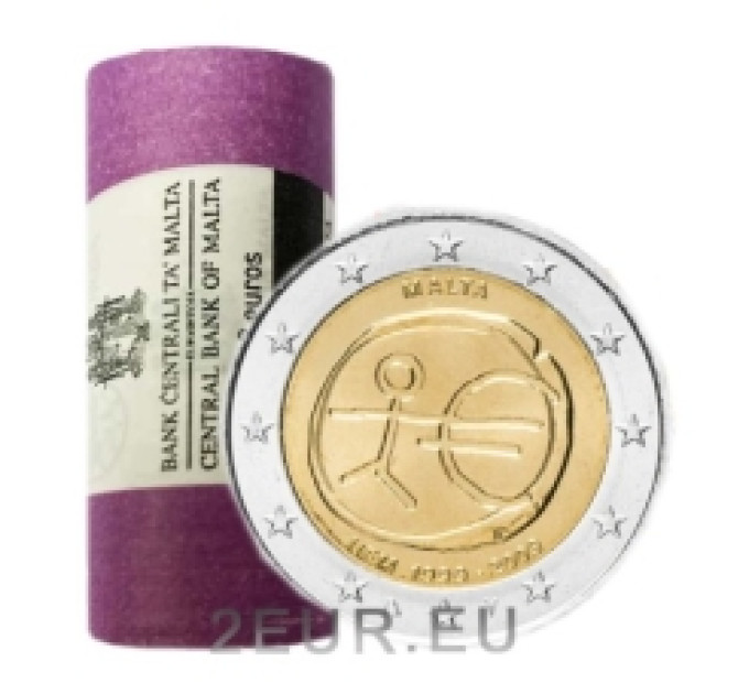 Malta 2 Euro UNC rollen 2009 – WWU
