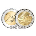 Malta 2 Euro UNC 2025 – Historische Stadt Mdina