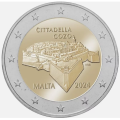 Malta 2 Euro UNC 2024 – Zitadelle von Gozo
