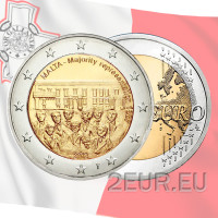 Malta 2 Euro UNC 2012 - Mehrheitsvertretung 1887