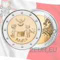 Malta 2 Euro UNC 2017 - Solidarität und Frieden