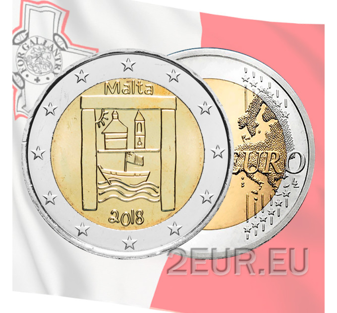 Malta 2 Euro UNC 2018 - Kulturelles Erbe