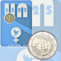  Malta 2 Euro BU 2022 – Resolution des Sicherheitsrats der Vereinten Nationen zu Frieden und Sicherheit von Frauen