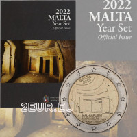 Malta 2 euro BU 2022 - Hypogeum von Hal Saflieni