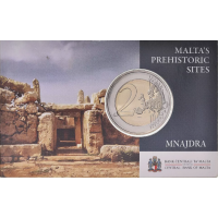 Malta 2 euro BU 2018 - Mnajdra Tempel