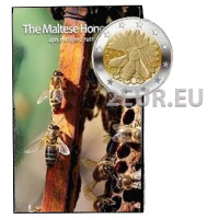Malta 2 Euro BU 2024 – Maltesische Honigbiene
