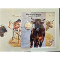 Malta 2 Euro BU 2025 – Maltesischer Stier