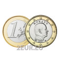 Monaco 1 Euro UNC 2021 - Fürst Albert II