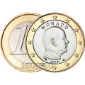 Monaco 1 Euro UNC 2019 - Fürst Albert II