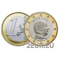 Monaco 1 Euro UNC 2024 - Fürst Albert II