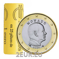 Monaco 1 Euro Rolle 2024