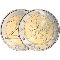 Monaco 2 Euro UNC 2013 - 20. Jahrestag der UN-Mitgliedschaft
