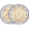 Monaco 2 Euro UNC 2018 - Fürst Albert II