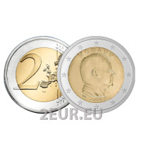 Monaco 2 Euro UNC 2014 - Fürst Albert II