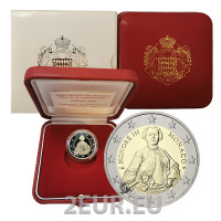 Monaco 2 Euro PP 2020 - 300. Jahrestag der Geburt von Prinz Honoré III