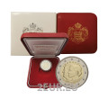 Monaco 2 Euro PP 2021 - 10. Hochzeitstag von Fürst Albert II. und Fürstin Charlène