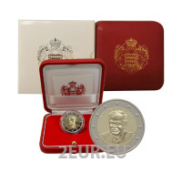 Monaco 2 Euro PP 2023 - 100. Geburtstag von Fürst Rainier III
