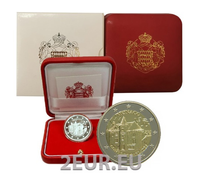 Monaco 2 Euro PP 2025 - Grafschaft Carladès