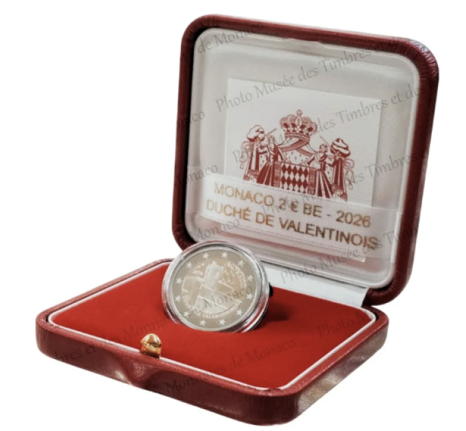 Monaco 2 Euro PP 2026 - Herzogtum Valentinois