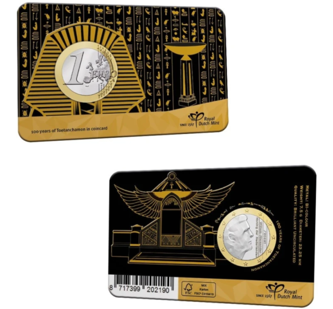 Niederlande 1 euro BU 2023 - Tutanchamun