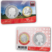 Niederlande 1 euro BU 2025 - 30 Jahre War Child