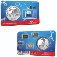 Niederlande 5 Euro UNC 2021 – 40. Jahrestag des NOS Jeugdjournaal