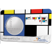 Niederlande 5 Euro UNC 2022 – Piet Mondriaan