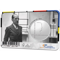 Niederlande 5 Euro UNC 2022 – Piet Mondriaan