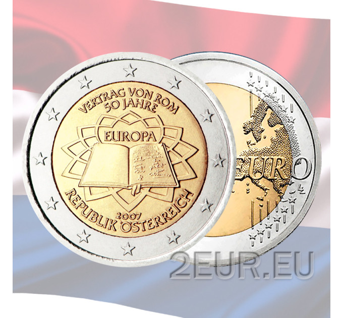 Niederlande 2 Euro UNC 2007 - Römische Verträge