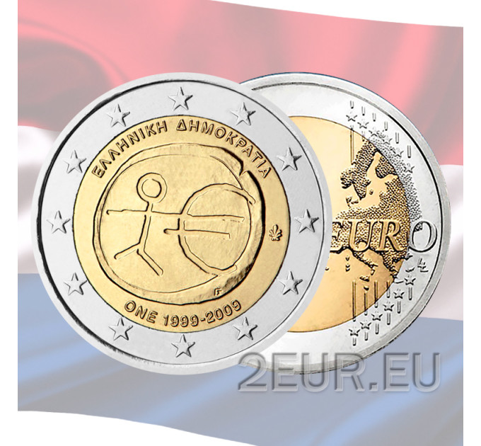 Niederlande 2 Euro UNC 2009 - 10 Jahre Euro