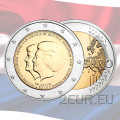 Niederlande 2 euro UNC 2013 - Doppelporträt - Beatrix und Willem Alexander