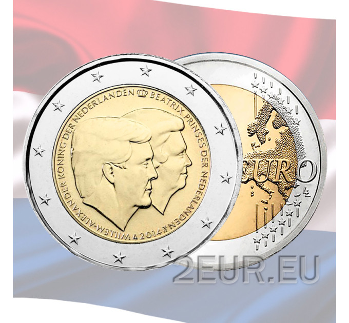 Niederlande 2 euro UNC 2014 - 200. Jahrestag des Königreichs der Niederlande