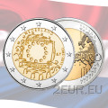 Niederlande 2 Euro UNC 2015 - 30 Jahre EU-Flagge