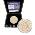  Niederlande 2 Euro proof 2012 – 10 Jahre Euro-Bargeld
