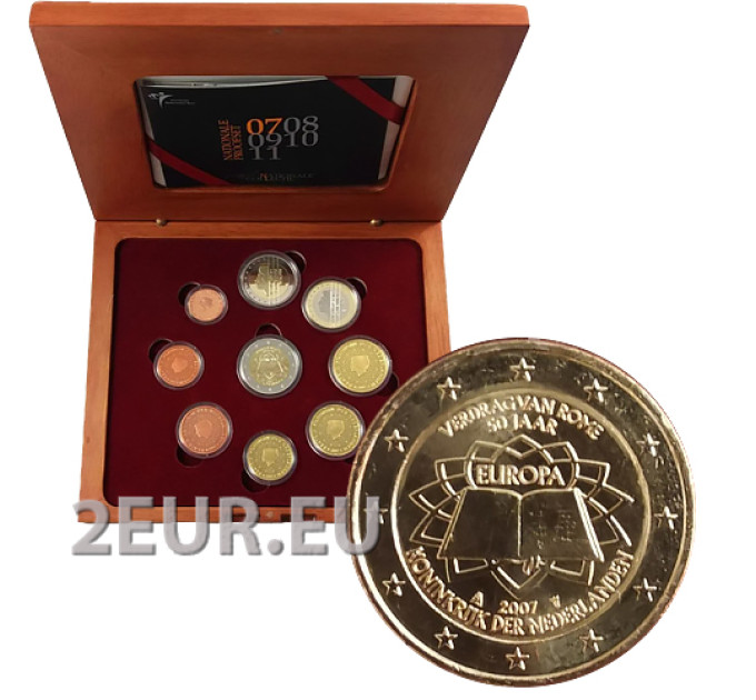  Niederlande 2 Euro proof 2007 – Vertrag von Rom