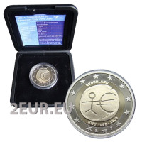  Niederlande 2 Euro proof 2009 – 10 Jahre Euro