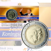 Niederlande 2 euro UNC 2014 - König Willem-Alexander und Prinzessin Beatrix C/C