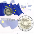 Niederlande 2 Euro UNC 2015 - 30 Jahre EU-Flagge  