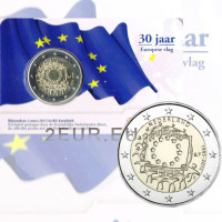 Niederlande 2 Euro UNC 2015 - 30 Jahre EU-Flagge  