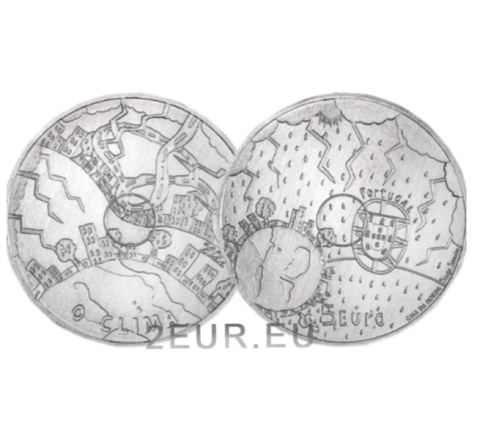 Portugal 5 Euro UNC 2022 - Klima