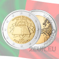  Portugal 2 Euro UNC 2007 - 50 Jahre Römische Verträge