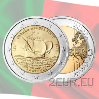  Portugal 2 Euro UNC 2011 - 500. Geburtstag von Fernao Mendes Pinto