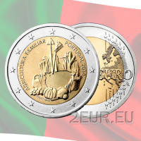  Portugal 2 Euro UNC 2014 - Internationales Jahr der bäuerlichen Familienbetriebe