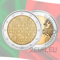 Portugal 2 Euro UNC 2018 - 250. Jahrestag der Nationaldruckerei