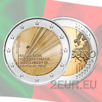 Portugal 2 Euro UNC 2021 - Präsidentschaft des Rates der Europäischen Union
