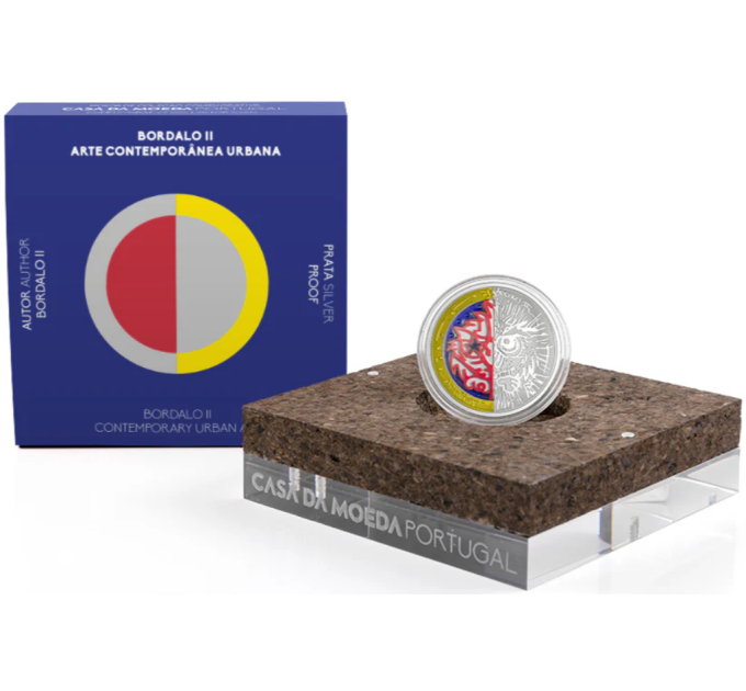 Portugal 10 Euro Silber proof 2023 – Bordalo II
